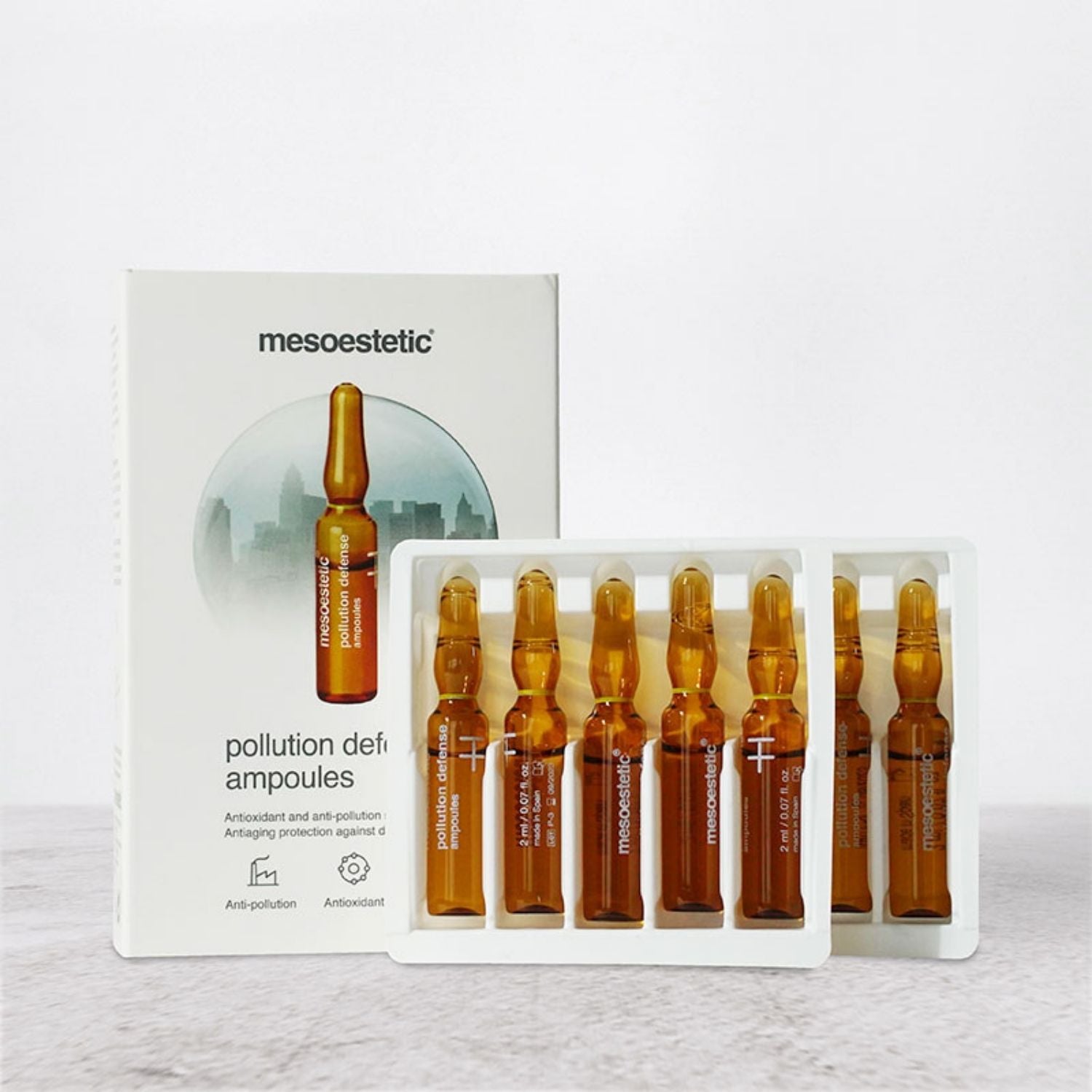 mesoestetic Pollution Defense Ampoules - Dr. Pen Store - mesoestetic Buy Genuine Dr Pen Products with Trust